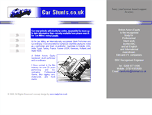 Tablet Screenshot of carstunts.co.uk